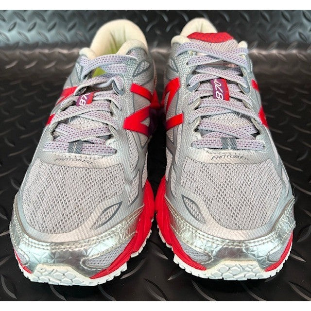 New Balance 870v4 Running Shoes Sneakers Silver Red Lightweight Womens size 54