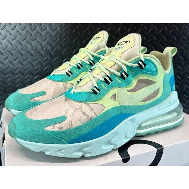 Nike Air Max 270 React Hyper Jade Frosted Spruce AO4971-301 Mens sneakers size 90