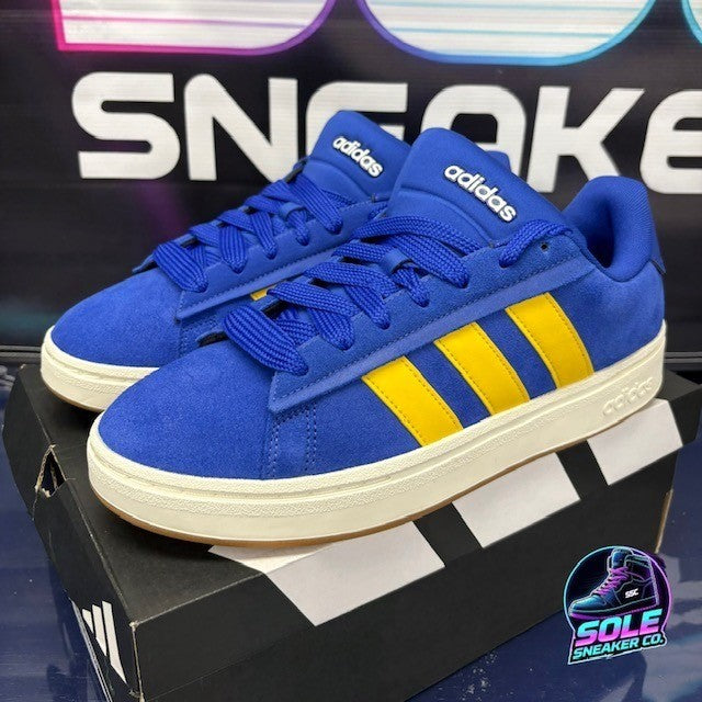 Adidas Grand Court Alpha 00s Blue Yellow Gum JI1714 Mens sneakers size 110