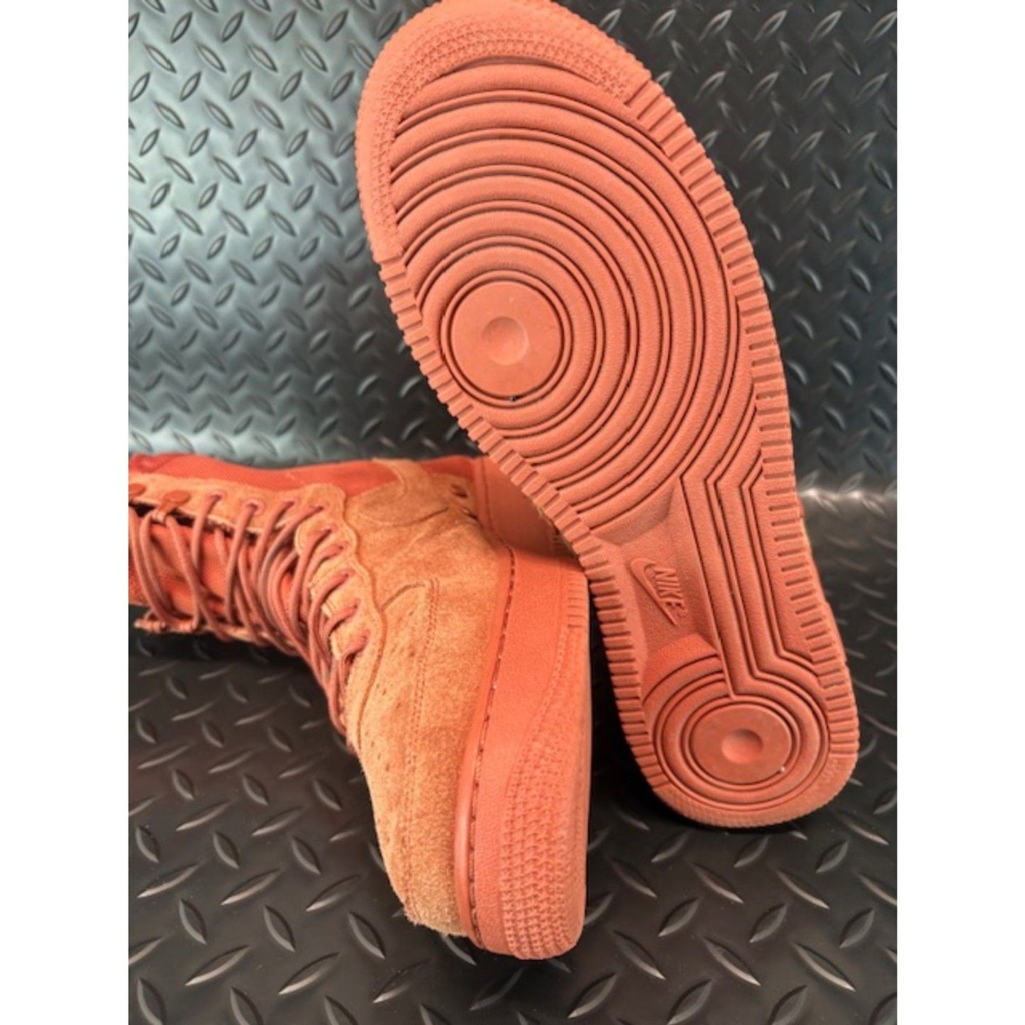 Nike SF Air Force 1 High Military Dusty Peach 854024-204 Mens sneakers size 107