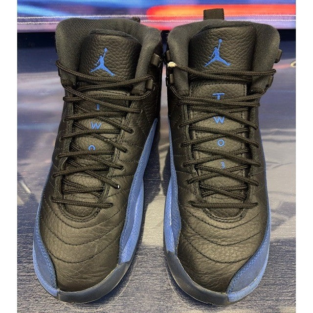 Jordan 12 Retro Black Game Royal 153365-014 Youth sneakers size 5Y5