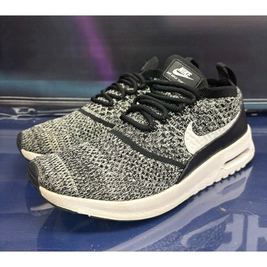 Nike Air Max Thea Flyknit Black White (2017) 881175-001 Womens sneakers size 80