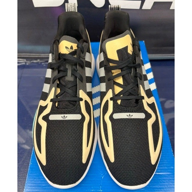 Adidas Originals ZX 2K Flux Black White FY0608 Womens sneakers size 10.54