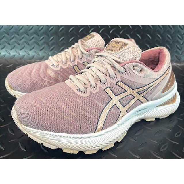 Asics Gel-Nimbus 22 Pink White FlyteFoam 1012A587 Womens sneakers size 90