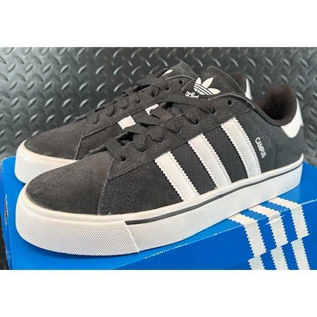 Adidas Originals Campus Vulc J Black White Gum IH8038 Mens sneakers size 70