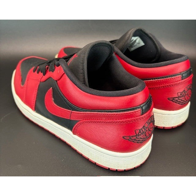 Nike Air Jordan 1 Retro 2020 OG Low Top Reverse Bred Sneakers mens size 11.53