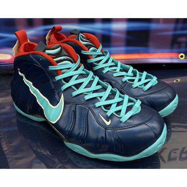 Custom Foamposites 32 of 68 pairs Navy Blue Red Kraken Mens sneakers size 141