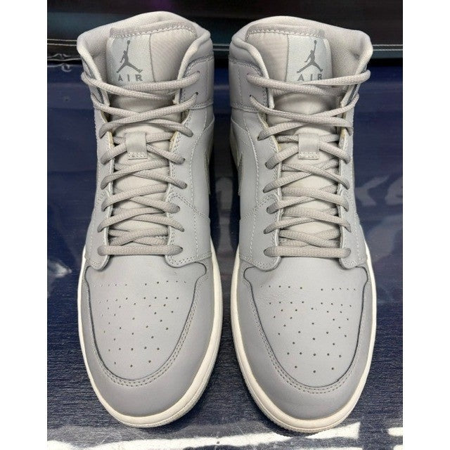 Jordan 1 Retro Mid Wolf Grey Cool Grey (2016) 554724-033 mens sneakers size 124