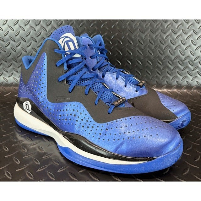 Adidas Derrick D Rose III 773 Collegiate Royal Basketball Sneakers Mens size 131