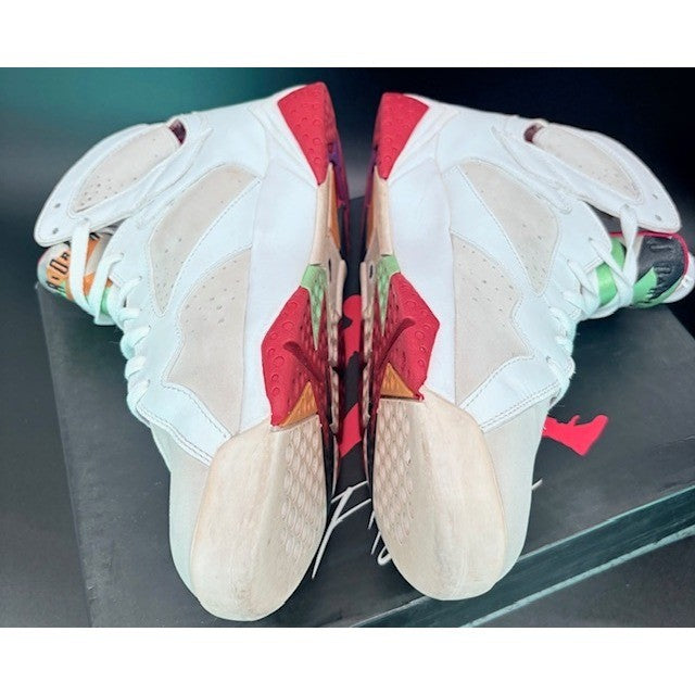 Air Jordan 7 VII Hare White Fuchsia Sneakers Athletic Shoes 2008 Mens size 8.56