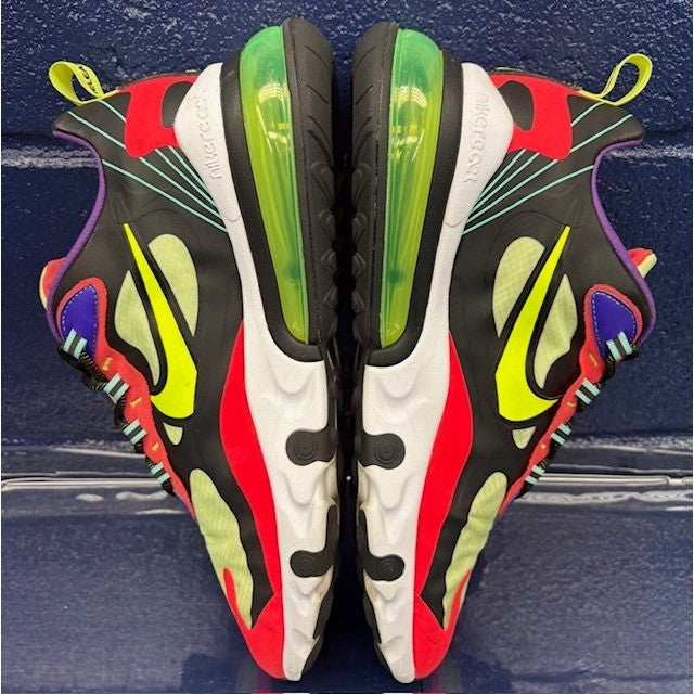 Nike Air Max 270 React Parachute Green White CU4705-001 Mens sneakers size 11.55