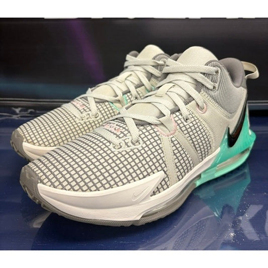 Nike LeBron Witness 8 Flat Pewter Mint (2023) DM1123-006 Mens sneakers size 110