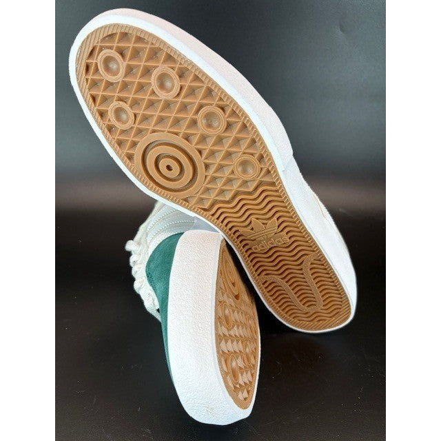 Adidas Matchbreak Super White College Green Skateboarding Sneakers Mens Size 9.56