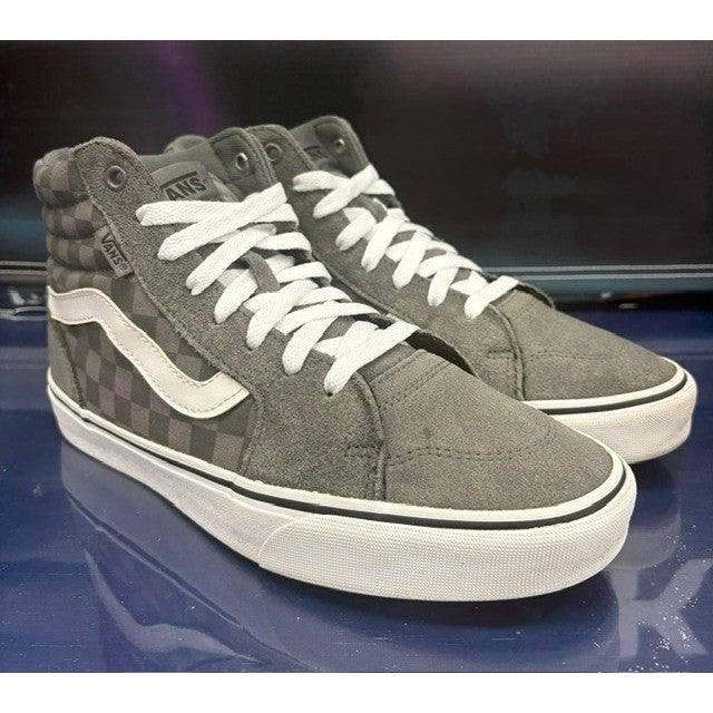 Vans Filmore Hi Checkerboard Grey White 721356 Mens sneakers size 81