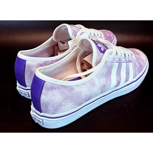 Adidas Originals Adria Low M19480 Mens Sneakers size 9.5 White Purple2