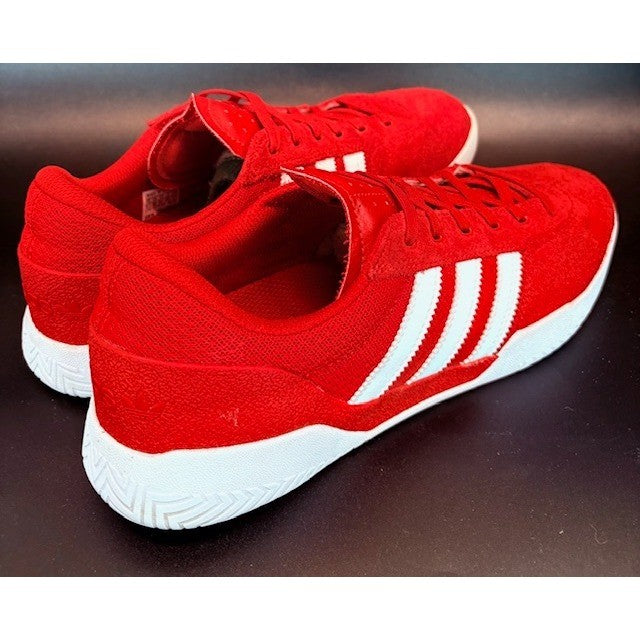 Adidas Originals City Cup Red Suede Mens sneakers size 10.52