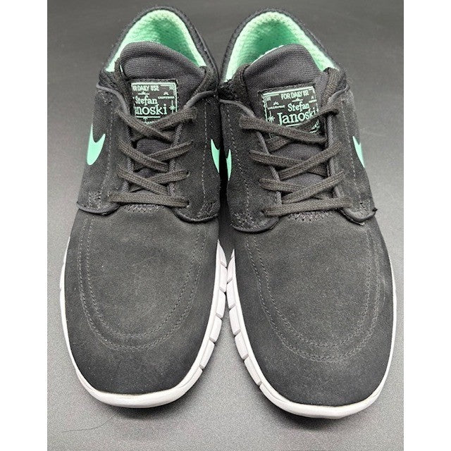 Nike SB Stefan Janoski Max Black Mint Skateboarding Shoes Sneakers Mens size 74