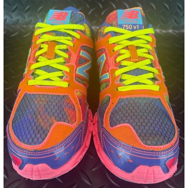 New Balance 750 V1 Orange Blue Pink W750RR1 Womens Running sneakers size 74