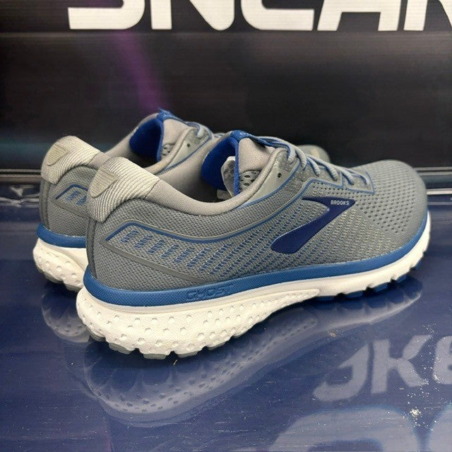 Brooks Ghost 12 Grey Blue White (2019) 1103161D003 Mens sneakers size 11.52