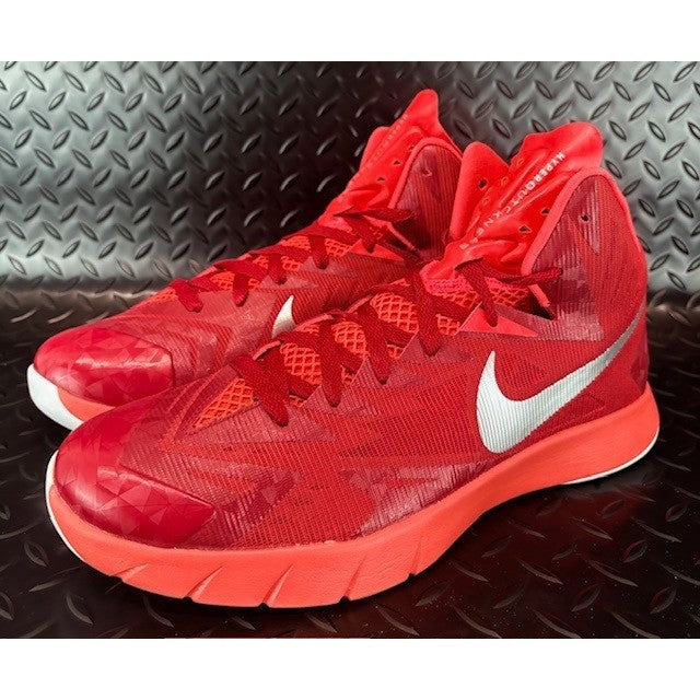 Nike Lunar Hyperquickness Red Lunarlon 652775-606 Mens Athletic Sneakers size 110