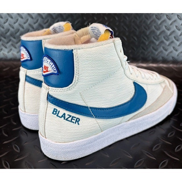 Nike Blazer Mid 77 Athletic Club White Marina Womens Leather sneakers size 9.55