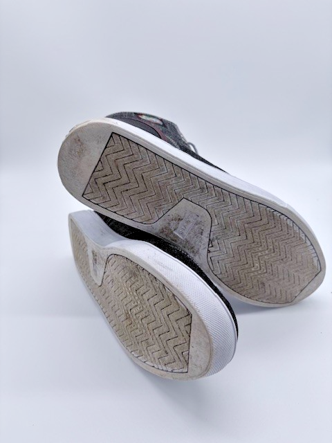 Mens size 13 Levi Strauss Black Denim sneakers shoes San Francisco high tops7