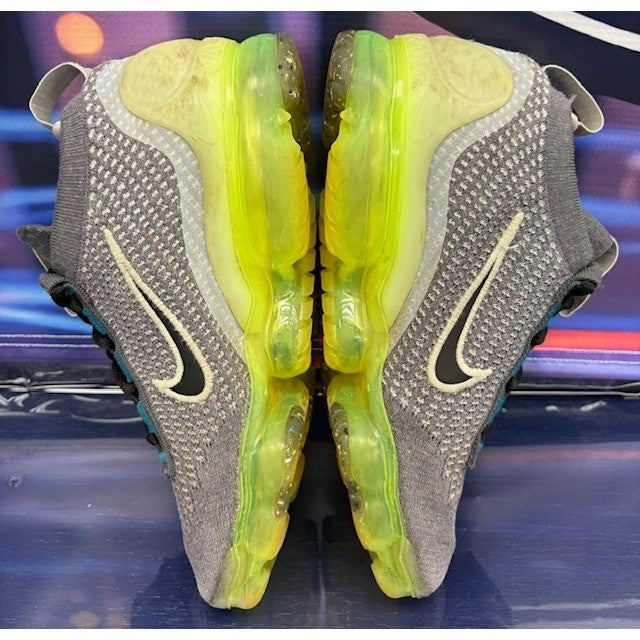 Nike Air Vapormax 2021 FK Dark Grey Barely Volt DB1550-009 Kids sneakers size 7Y6