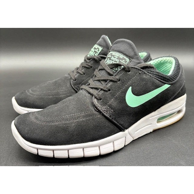Nike SB Stefan Janoski Max Black Mint Skateboarding Shoes Sneakers Mens size 70