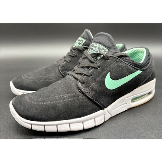 Nike SB Stefan Janoski Max Black Mint Skateboarding Shoes Sneakers Mens size 70