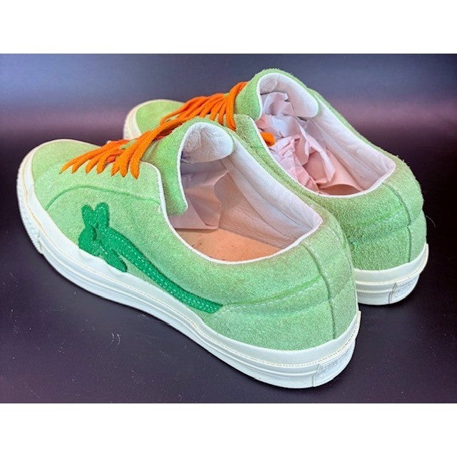Converse Ox Tyler the Creator Golf Le Fleur Jade Lime Orange mens sneakers sz 83