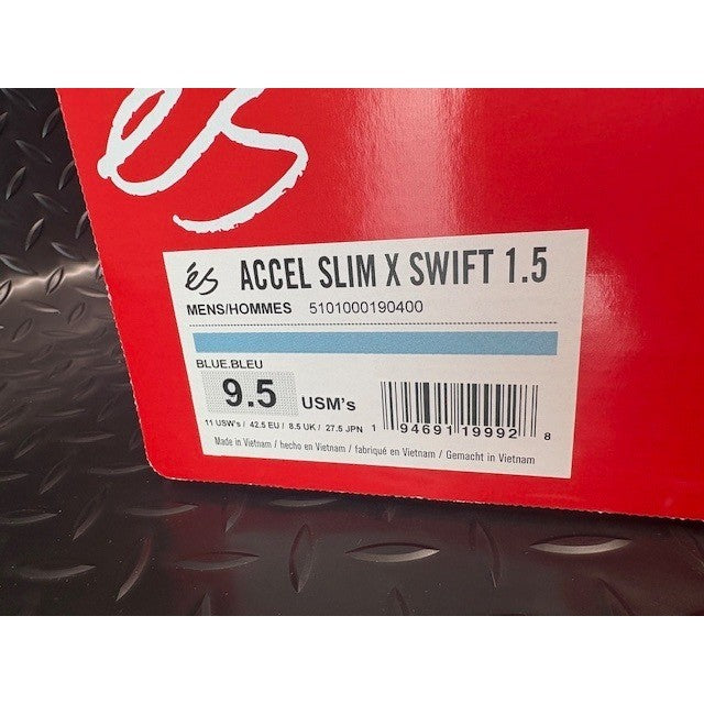 eS Accel Slim x Swift 1.5 Mens Skateboarding Shoes Sneakers Blue Size 9.51
