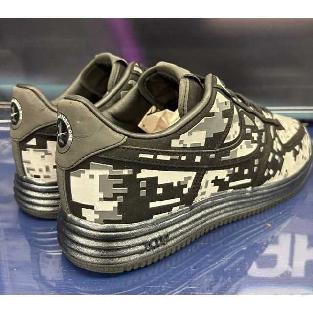 Nike Lunar Force 1 Low Digi Camo Black (2012) 577659-001 Mens sneakers size 11.52