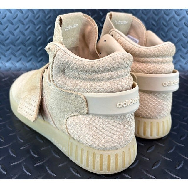 Adidas Tubular Invader Lace/Strap High Khaki BY3737 Womens sneakers size 113