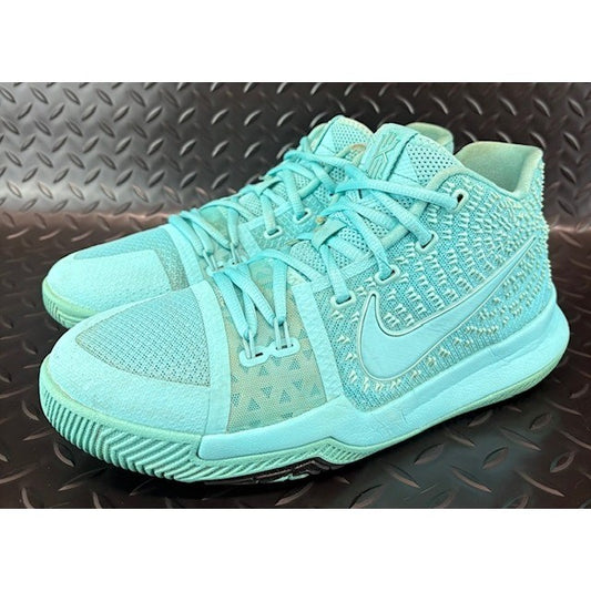 Nike Kyrie 3 Aqua Light Blue 859466-401 Mens sneakers size 7 or Youth 7Y0
