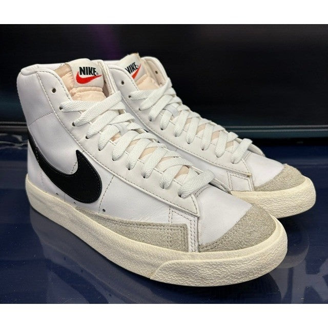 Nike Blazer Mid 77 White Black (2021) CZ1055-100 Womens sneakers size 8.51