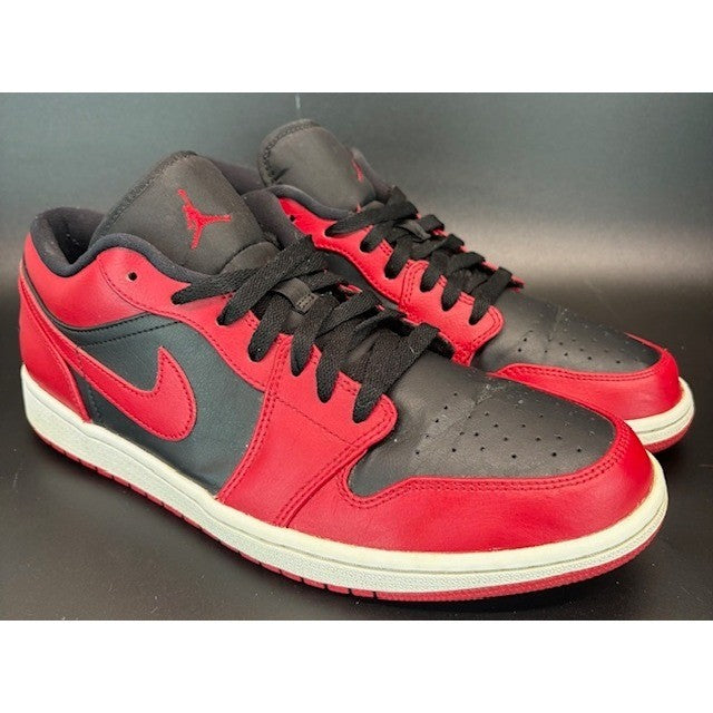 Nike Air Jordan 1 Retro 2020 OG Low Top Reverse Bred Sneakers mens size 11.51