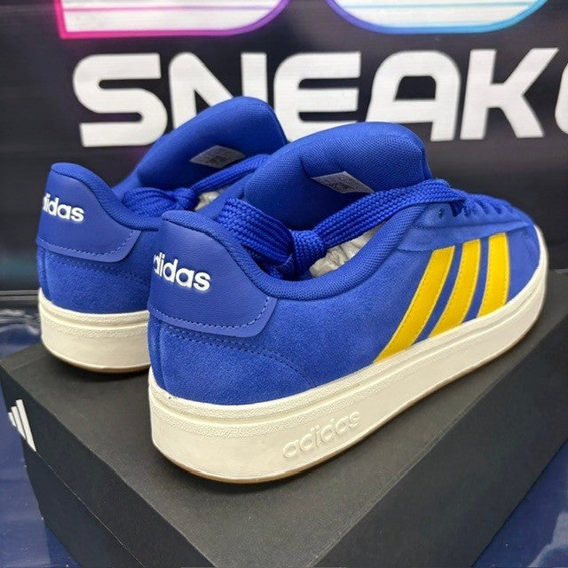 Adidas Grand Court Alpha 00s Blue Yellow Gum JI1714 Mens sneakers size 112