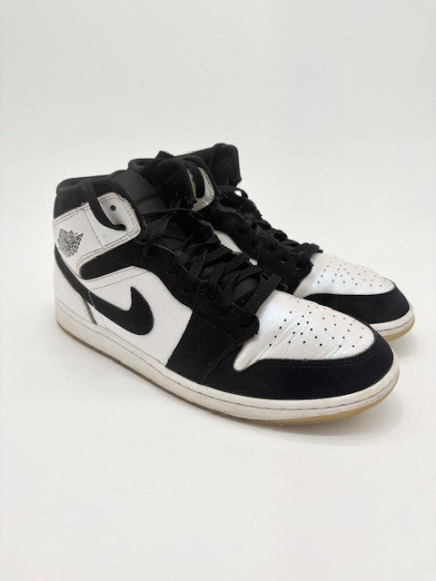 Nike Air Jordan 1 Mid SE Diamond Mens size 11.5 Suede Leather Sneakers shoes1