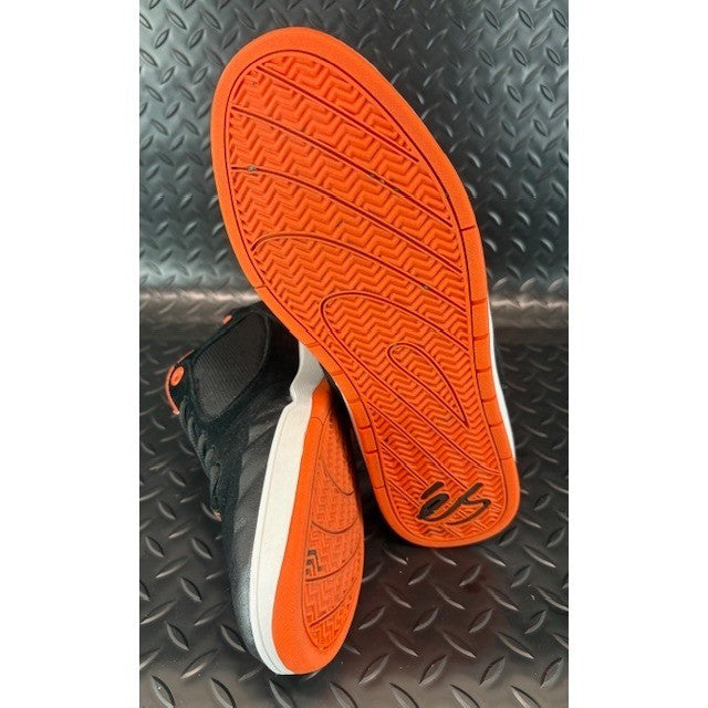 eS Swift 1.5 Mens Skateboarding Shoes Black Orange Sneakers Size 9.56