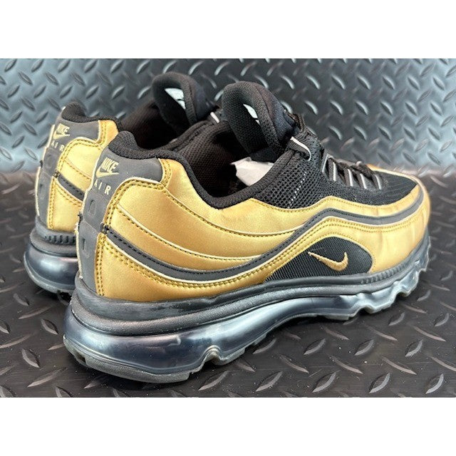 Nike Air Max 24/7 Metallic Gold Black 397252-015 Mens sneakers size 92