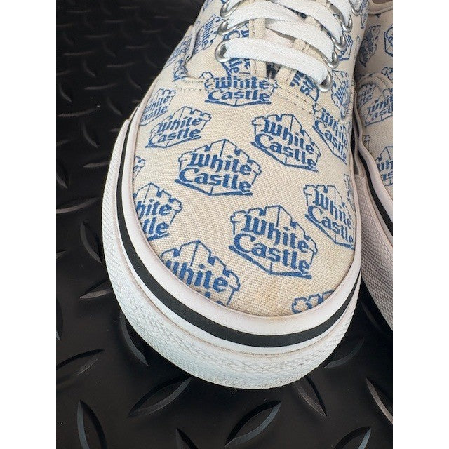 Vans X Supreme OTW White Castle TC6D Low Tops RARE Mens sneakers shoes size 8.55