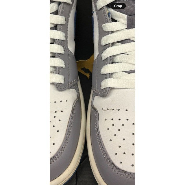 Jordan 1 Mid True Blue White (2022) DQ8426-014 Mens sneakers size 8.55