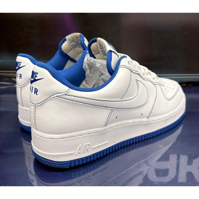 Nike Air Force 1 Low 07 White Game Royal (2021) CV1724-101 Mens sneakers size 102
