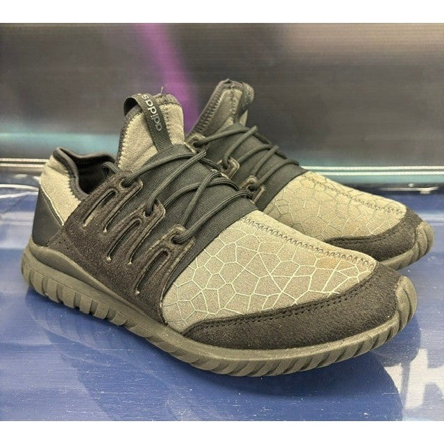 Adidas Tubular Radial Black Gray (2016) S81919 Mens running sneakers size 6.51