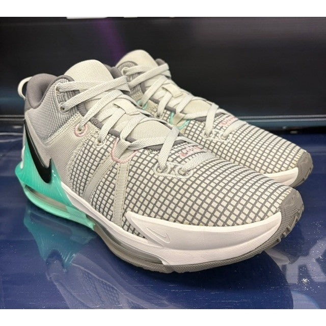 Nike LeBron Witness 8 Flat Pewter Mint (2023) DM1123-006 Mens sneakers size 111