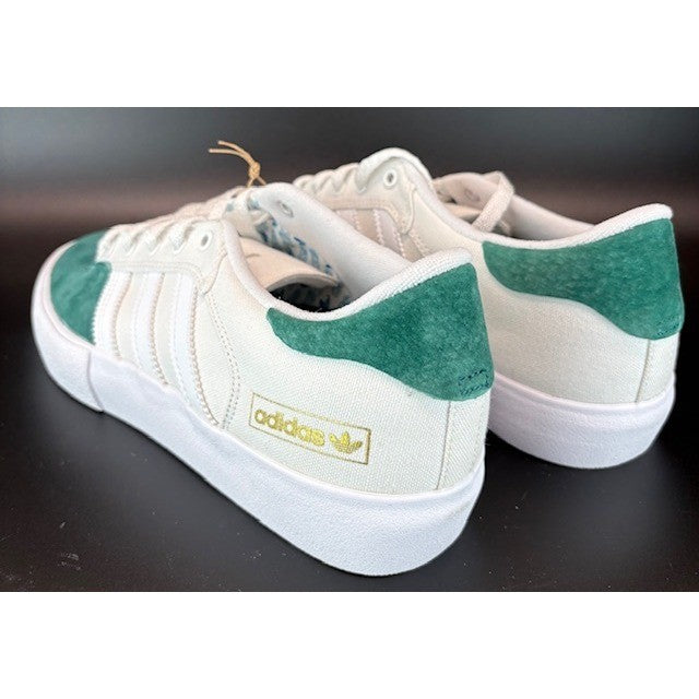 Adidas Matchbreak Super White College Green Skateboarding Sneakers Mens Size 9.53