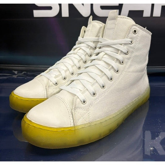 Asos Design White High Top F102663 Canvas Mens sneakers size 100