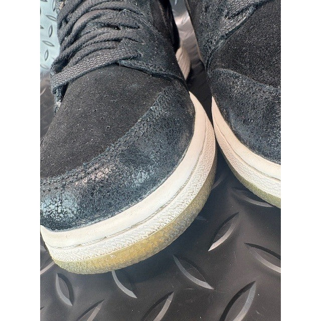 Nike Air Jordan 1 Retro High Heiress Black Suede 832596-001 Mens size 6 or 6Y5