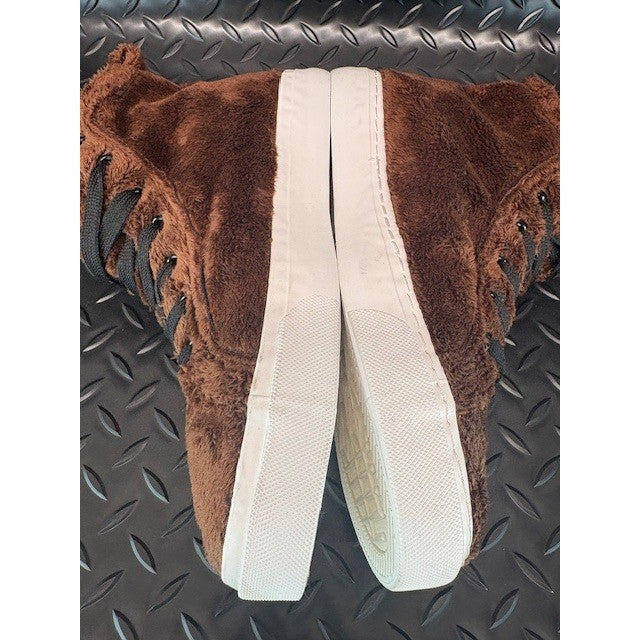 Star Wars Chewbacca Brown Furry Face High Top Sneakers Lucas Films womens size 86