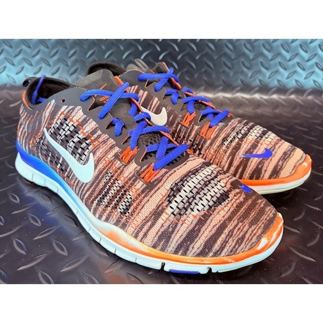 Nike Free 5.0 TR Fit 5 Blue Orange Athletic Running Shoes Sneakers Mens size 81